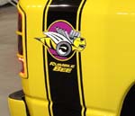 04 Dodge Ram Pickup Rumble Bee Mascot