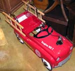 50's Pedal Car Fire Engine
