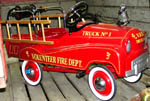 50s Pedal Car Fire Engine