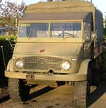 70s Mercedes Benz Unimog 404 Covered Carrier