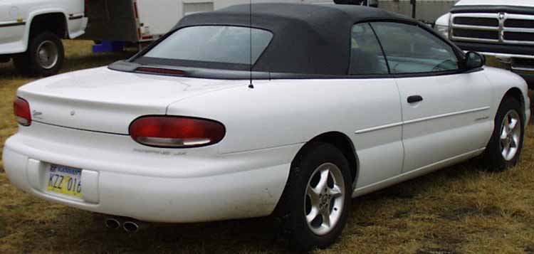 99 Chrysler Sebring Convertible