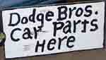 Dodge Bros Parts