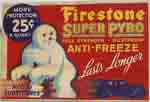 Firestone Anti-Freeze Sign
