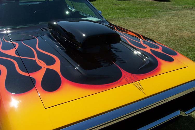 72 Plymouth RoadRunner Coupe Hood