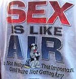 Sex is like Air
