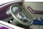 32 Ford Hiboy Chopped 3W Coupe Custom Dash