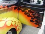 37 Ford Coupe Flames