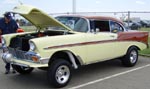56 Chevy 2dr Hardtop Gasser Style