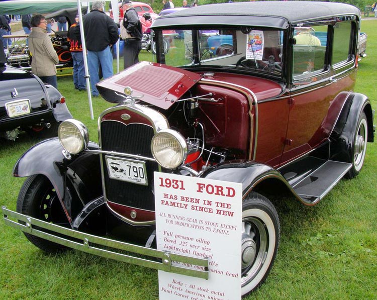 31 Ford Model A Tudor Sedan