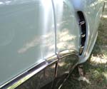 51 Mercury Chopped Tudor Sedan Custom Detail