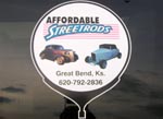Affordable Street Rods Decal