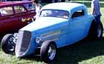 34 Ford Chopped Channeled 3 Window Coupe