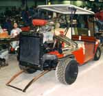 Chevy V8 Powered Gold Cart
