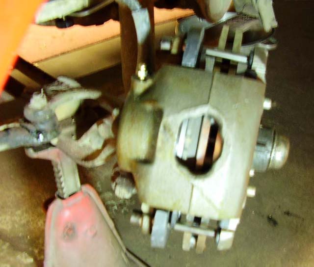 Calipers and Rotors are standard over the counter parts.